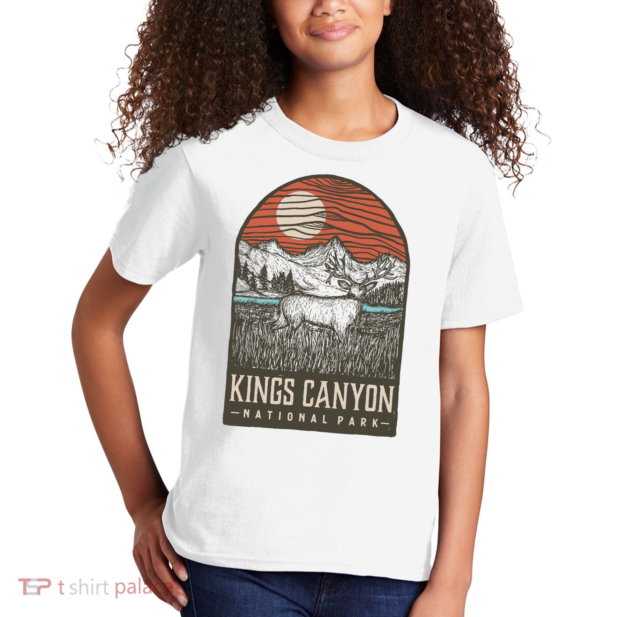 Kings Canyon National Park Kids T-Shirt