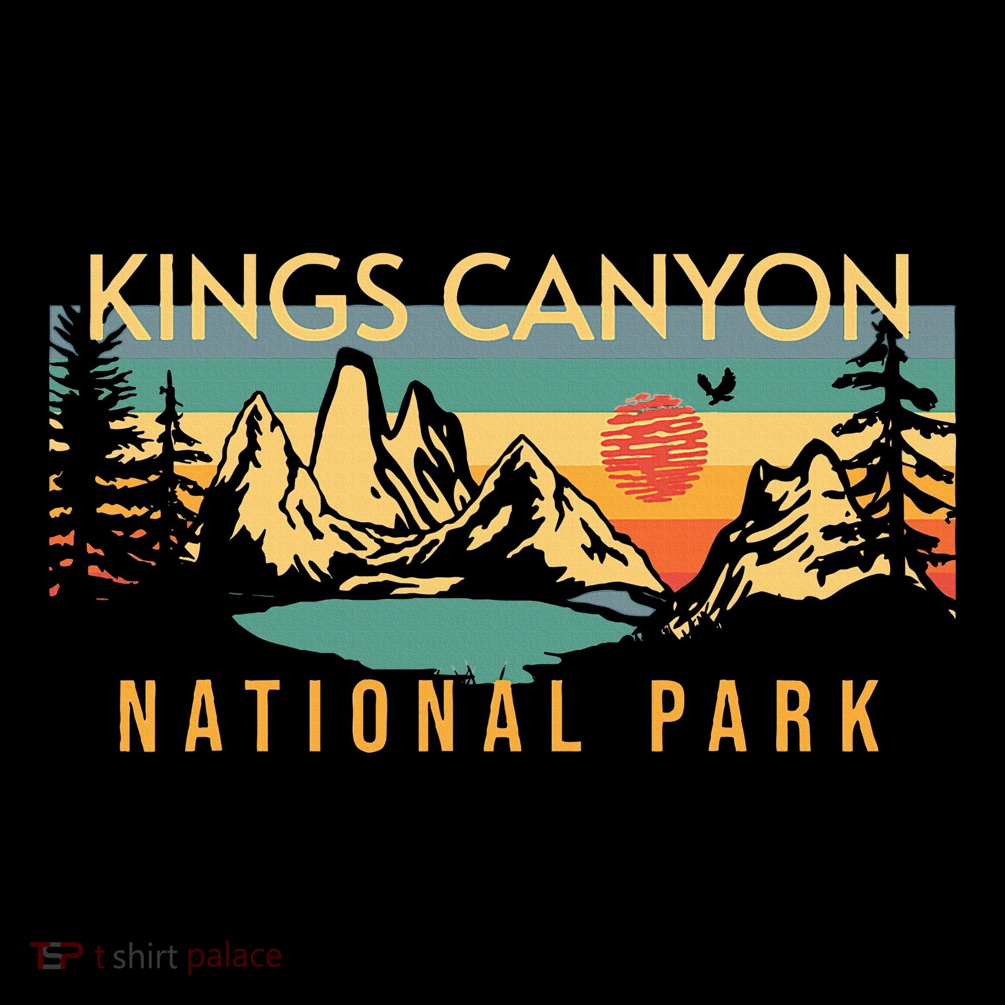 Kings Canyon National Park Baby Bodysuit