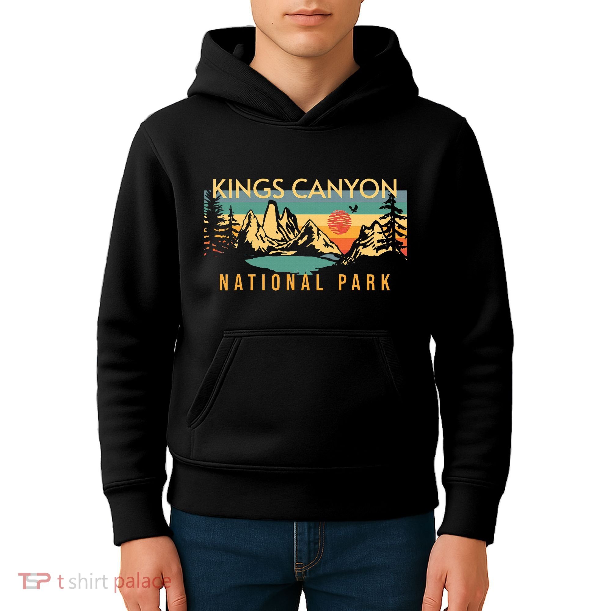 Kings Canyon National Park Kids Hoodie