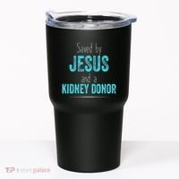Kidney Christian Organ Donor Transplant Tumbler thumb 0