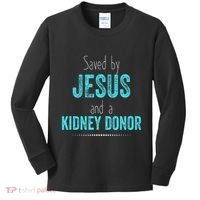 Kidney Christian Organ Donor Transplant Kids Long Sleeve Shirt thumb 0