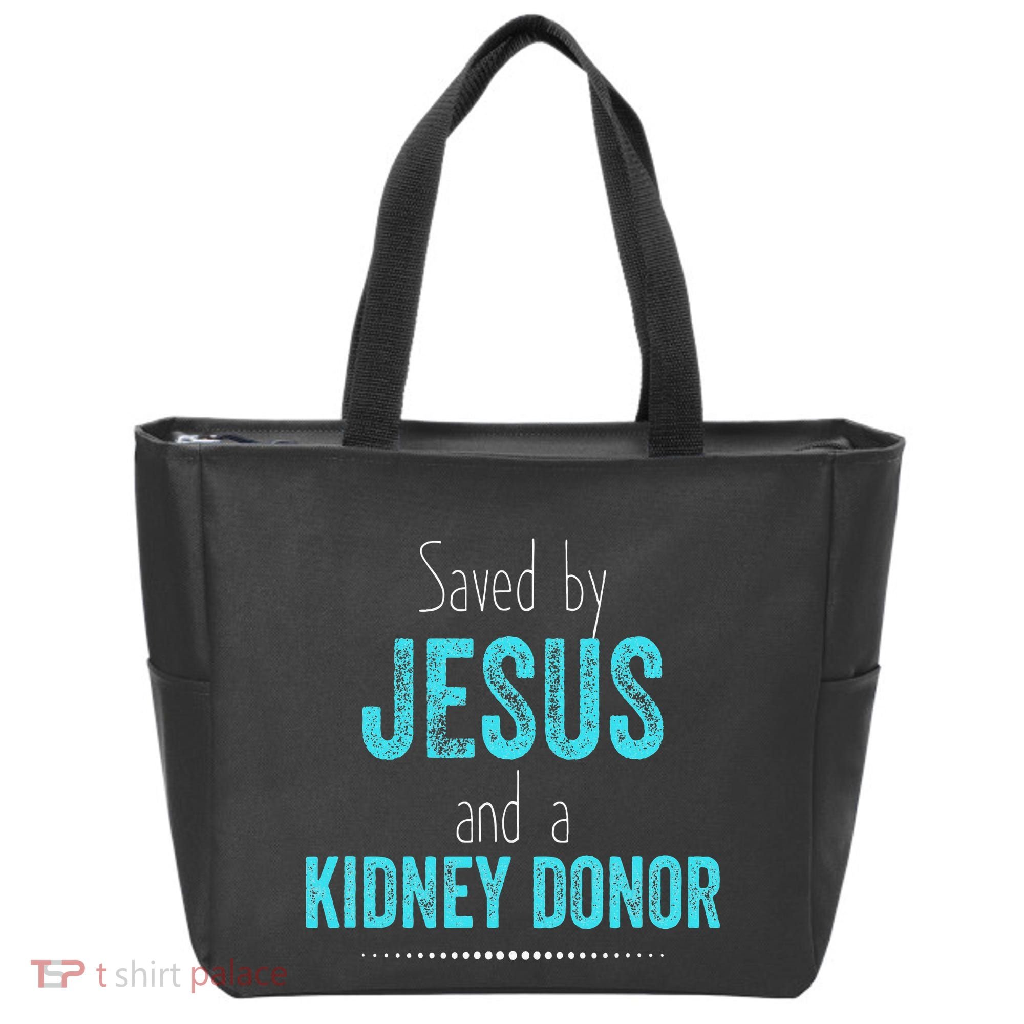 Kidney Christian Organ Donor Transplant Tote Bag