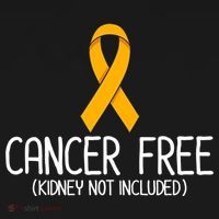 Kidney Cancer Orange Ribbon Awareness Survivor Gift Women's Hoodie thumb 2
