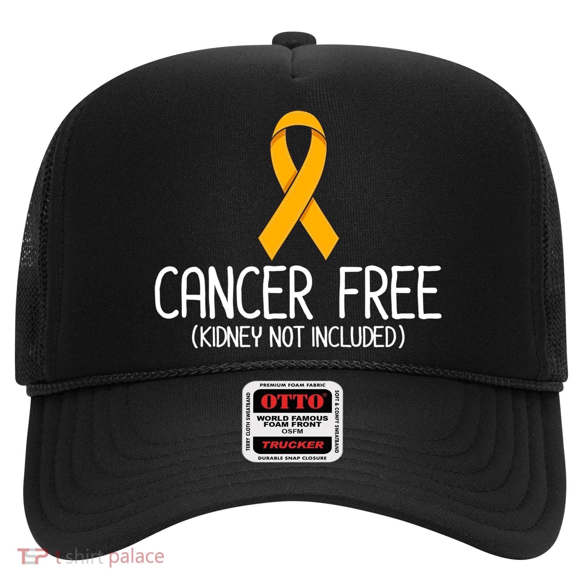Kidney Cancer Orange Ribbon Awareness Survivor Gift Hat