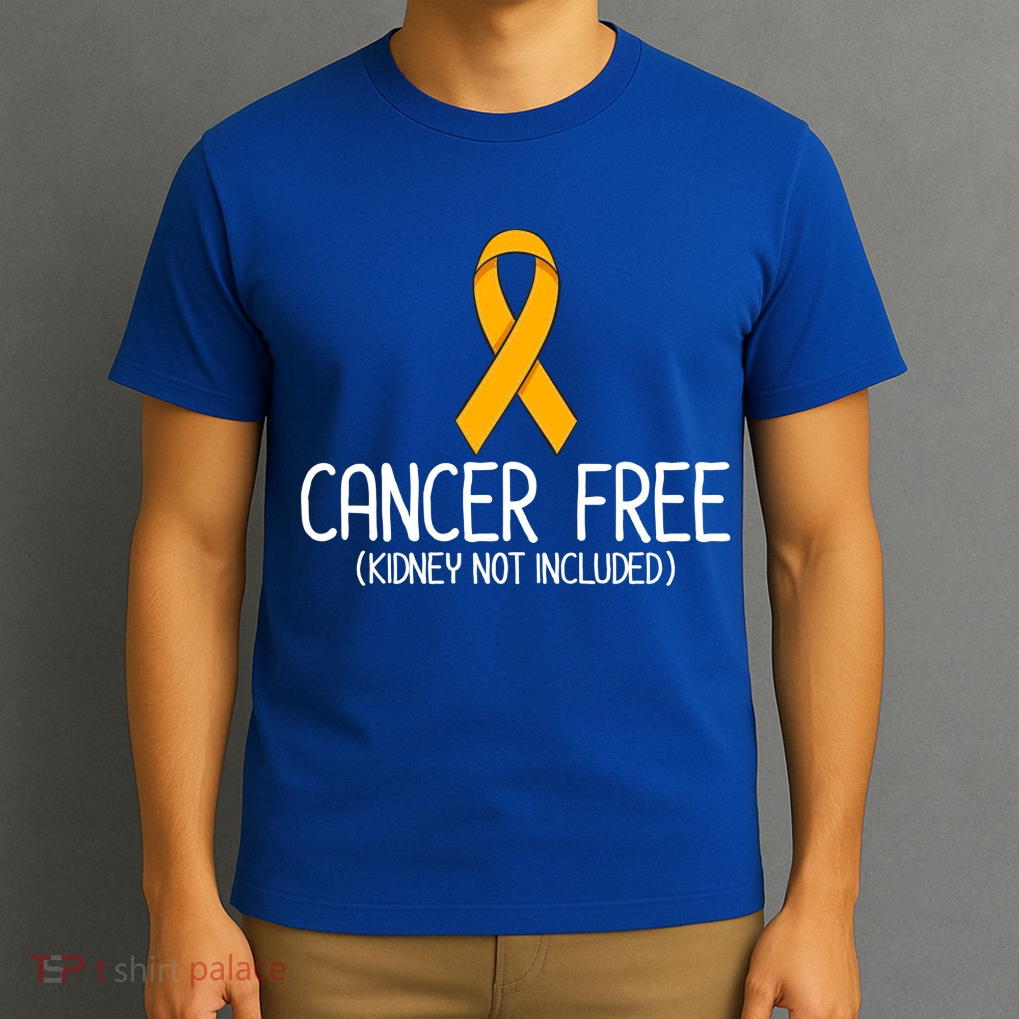 Kidney Cancer Orange Ribbon Awareness Survivor Gift T-Shirt
