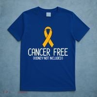 Kidney Cancer Orange Ribbon Awareness Survivor Gift T-Shirt thumb 5