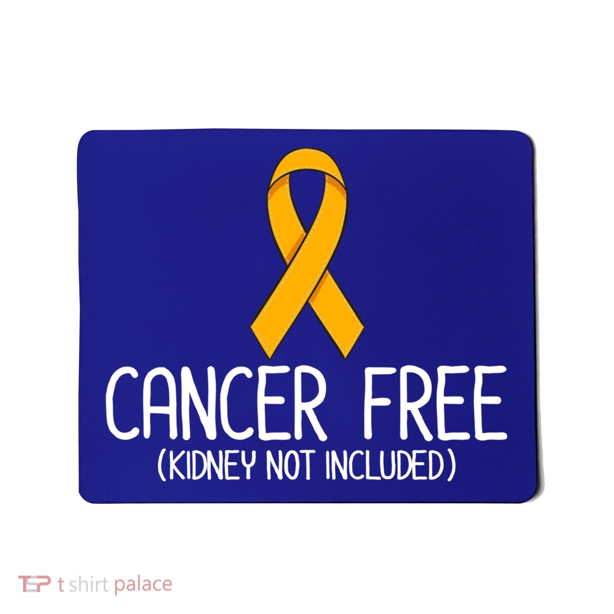Kidney Cancer Orange Ribbon Awareness Survivor Gift Mousepad