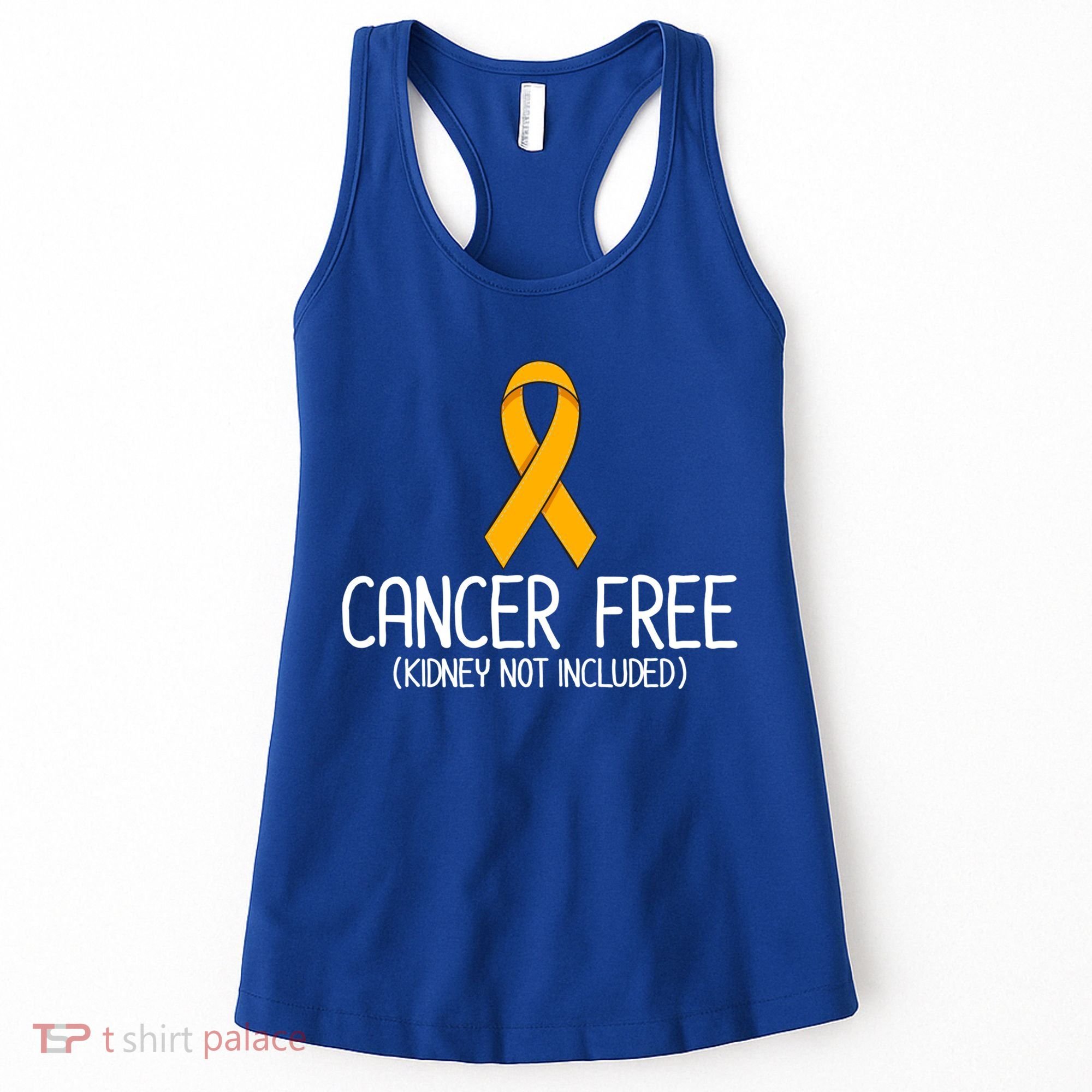 Kidney Cancer Orange Ribbon Awareness Survivor Gift Women's Tank Top