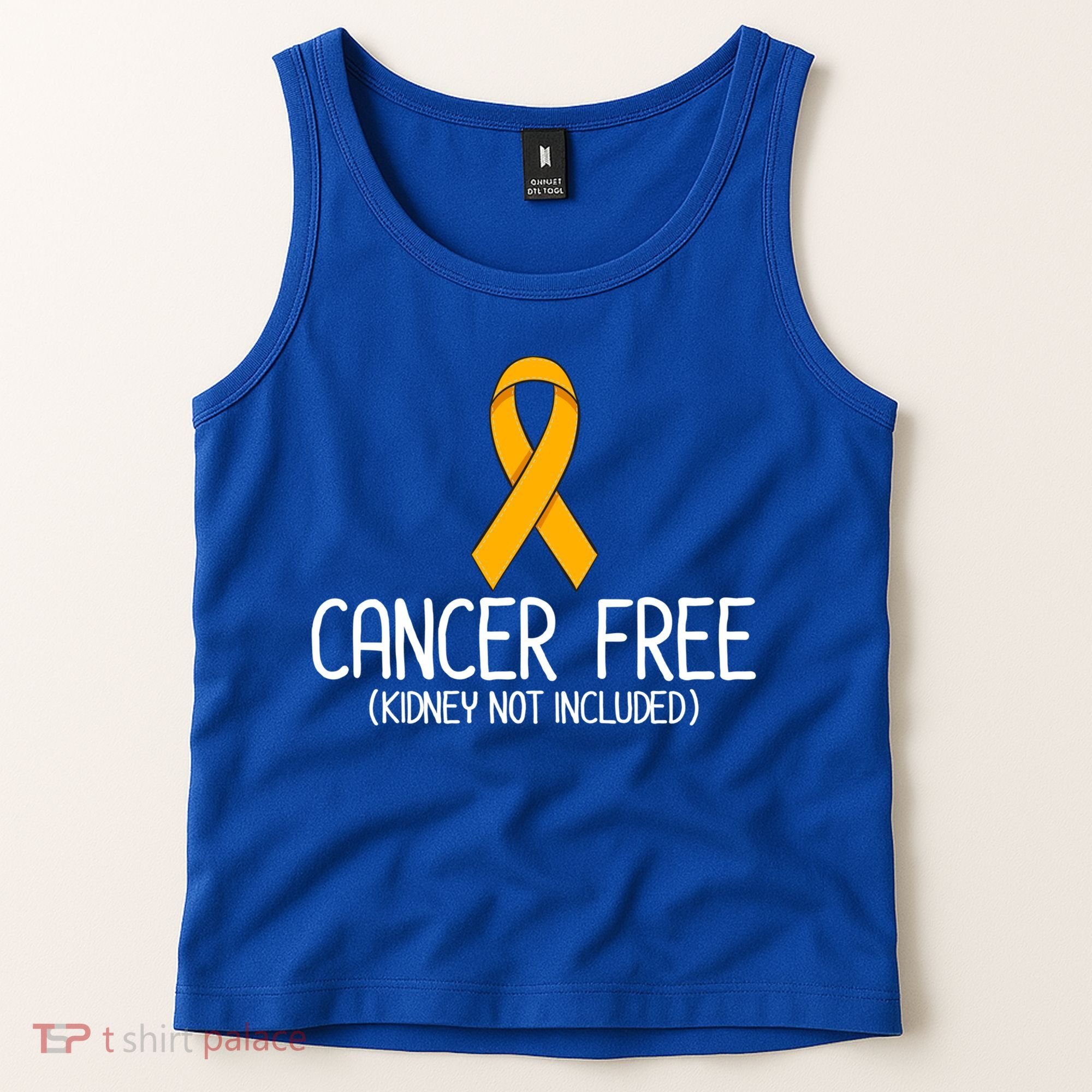 Kidney Cancer Orange Ribbon Awareness Survivor Gift Tank Top