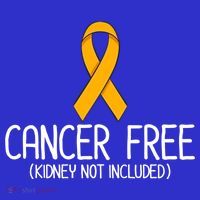 Kidney Cancer Orange Ribbon Awareness Survivor Gift Kids Sweatshirt thumb 2