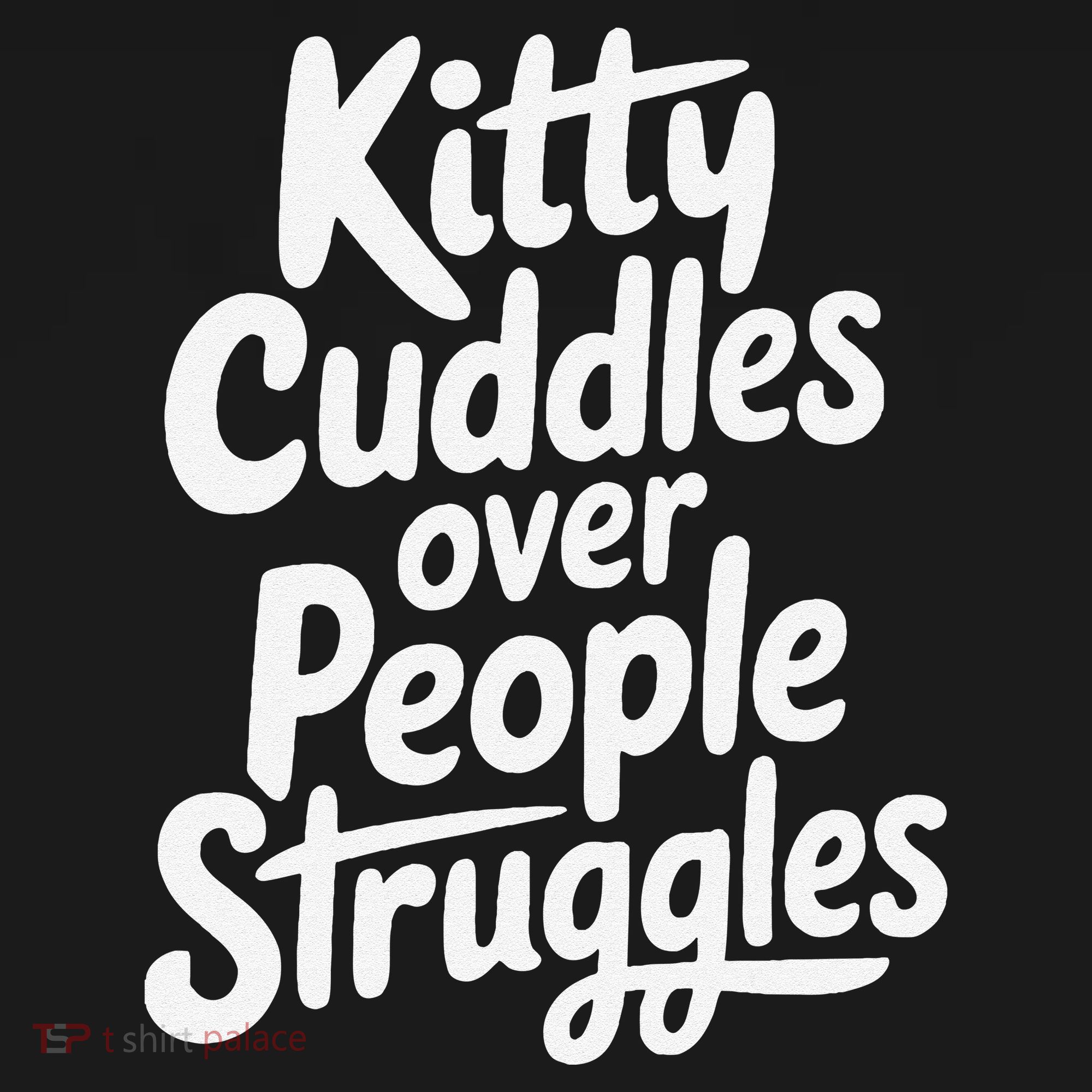 Kitty Cuddles Over People Struggles Funny Cat Lover Pajama Set