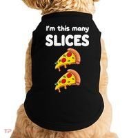 Kids Cute Pizza 2nd Birthday Im This Many Slices 2 Year Old Doggie Tank thumb 0