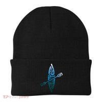 Kayaker Canoeing Paddling Boat Lover Kayak Water Sport Beanie thumb 0