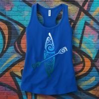 Kayaker Canoeing Paddling Boat Lover Kayak Water Sport Women's Tank Top thumb 3
