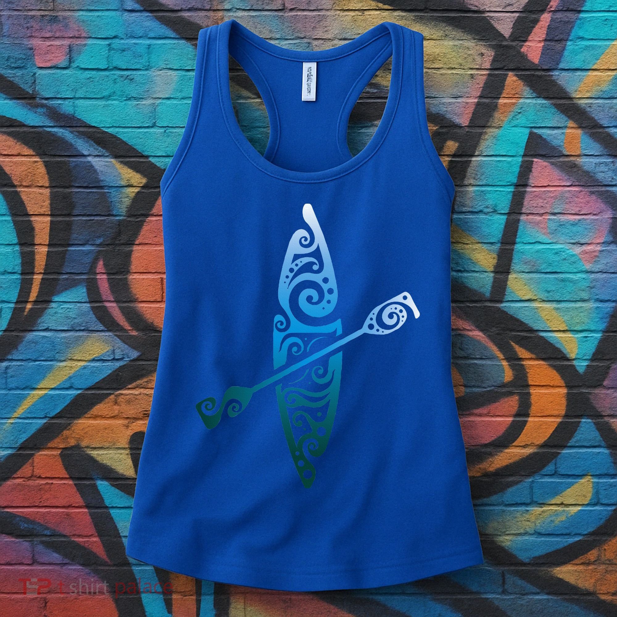 Kayaker Canoeing Paddling Boat Lover Kayak Water Sport Women's Tank Top