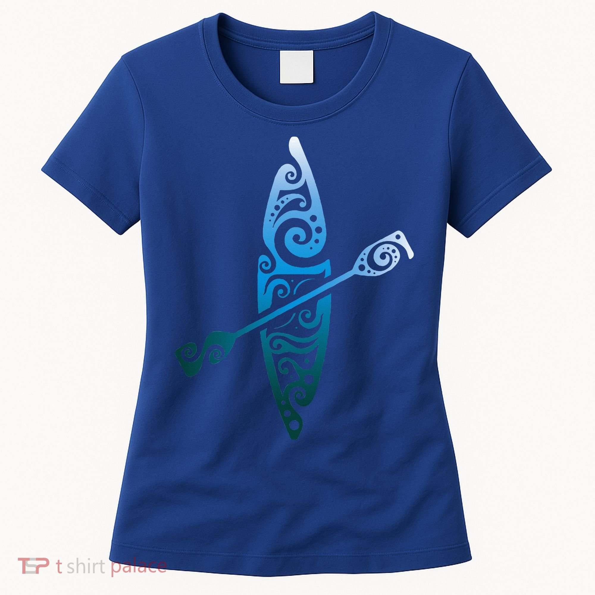 Kayaker Canoeing Paddling Boat Lover Kayak Water Sport Women's T-Shirt