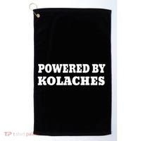 Kolache Czech Powered By Kolaches Golf Towel thumb 0