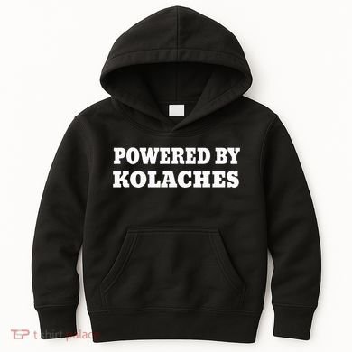 Kolache Czech Powered By Kolaches Kids Hoodie