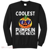 Kids Coolest Pumpkin In The Patch Halloween Boy Girls Teens Sweatshirt thumb 0