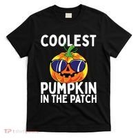 Kids Coolest Pumpkin In The Patch Halloween Boy Girls Teens T-Shirt thumb 0