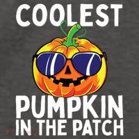 Kids Coolest Pumpkin In The Patch Halloween Boy Girls Teens Women's Tank Top thumb 5