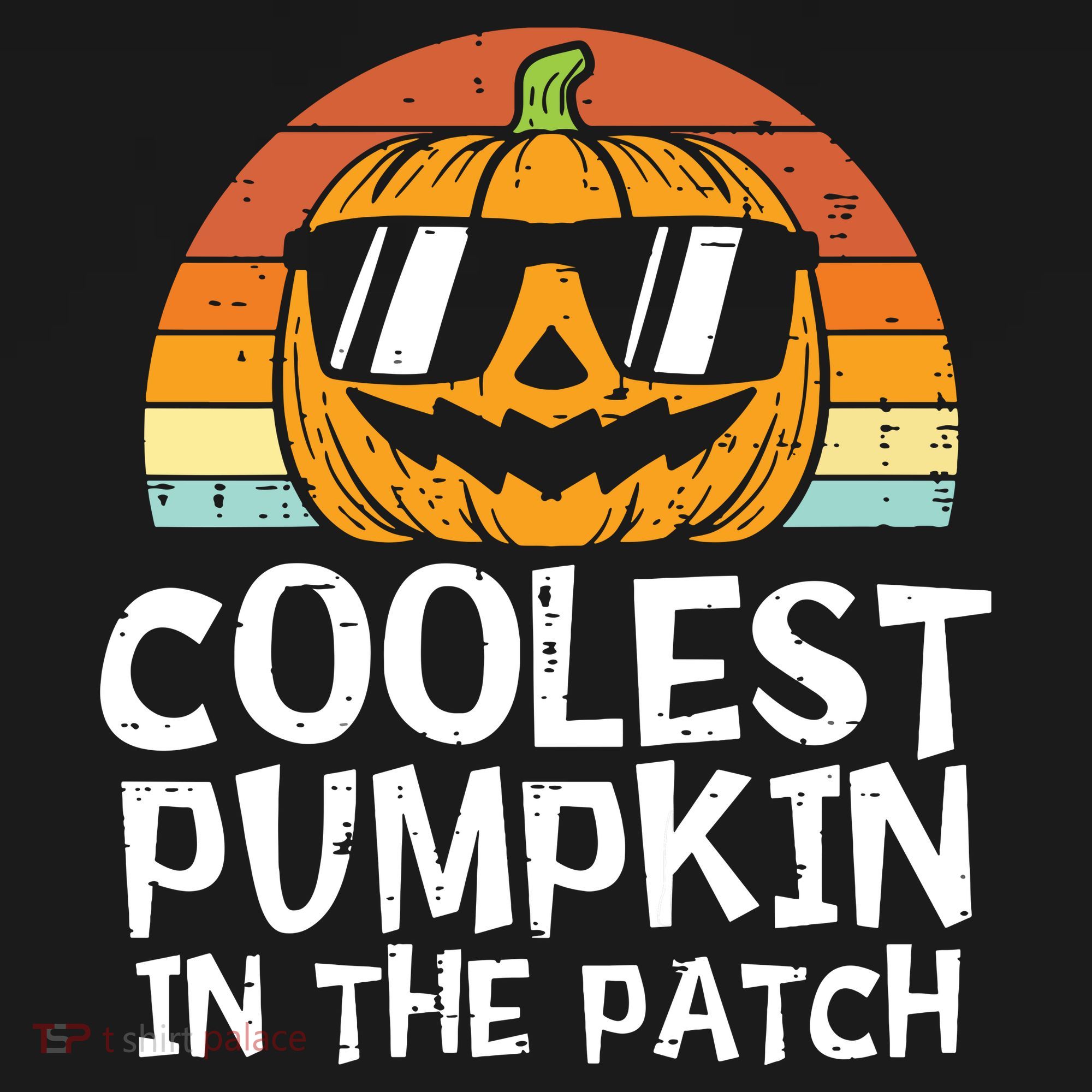 Kids Coolest Pumpkin In The Patch Boy Halloween Kids 2771 USA-Made Doggie Bandana