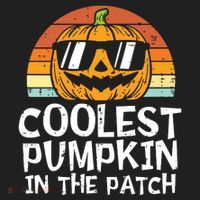 Kids Coolest Pumpkin In The Patch Boy Halloween Kids 2771 Beanie thumb 2