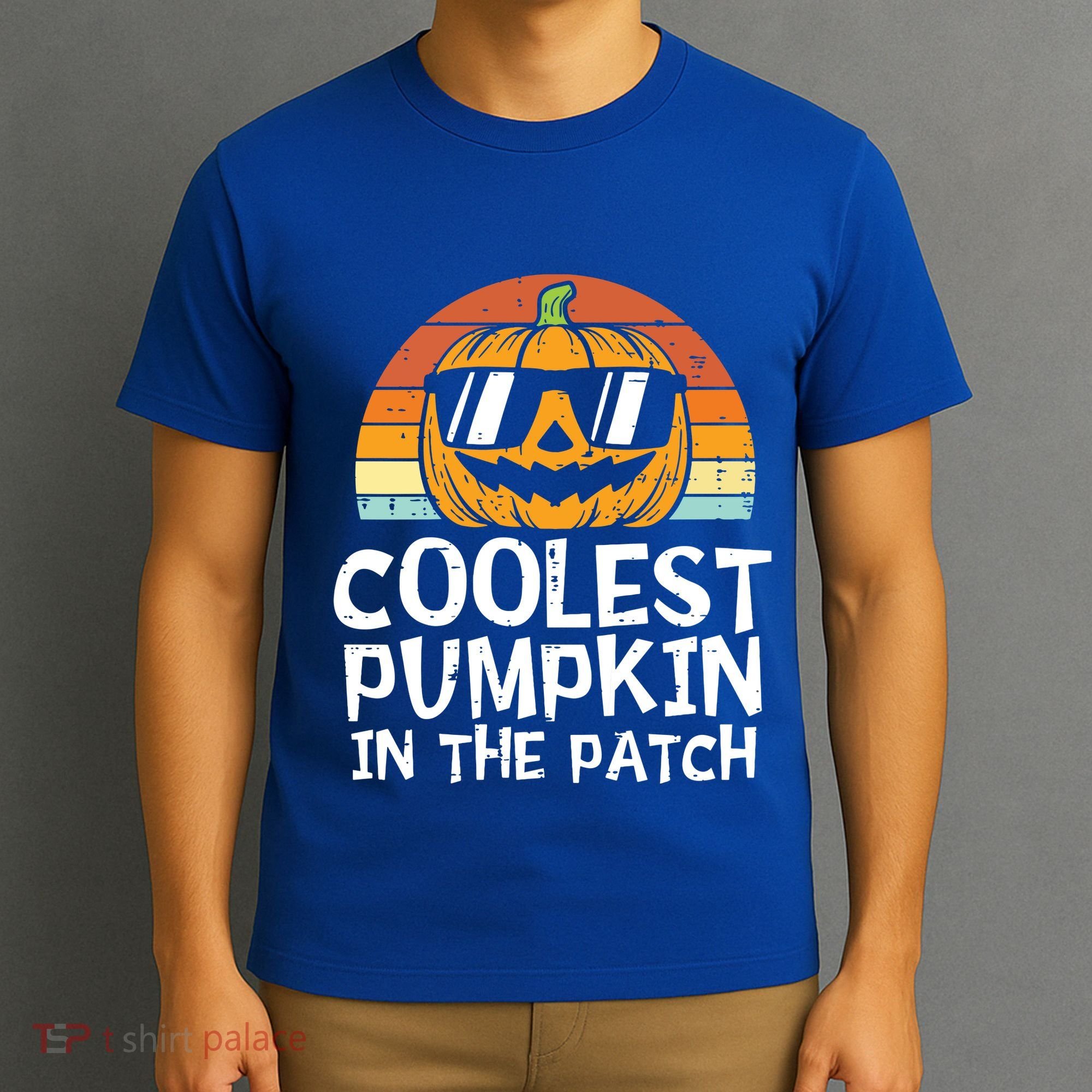 Kids Coolest Pumpkin In The Patch Boy Halloween Kids 2771 T-Shirt
