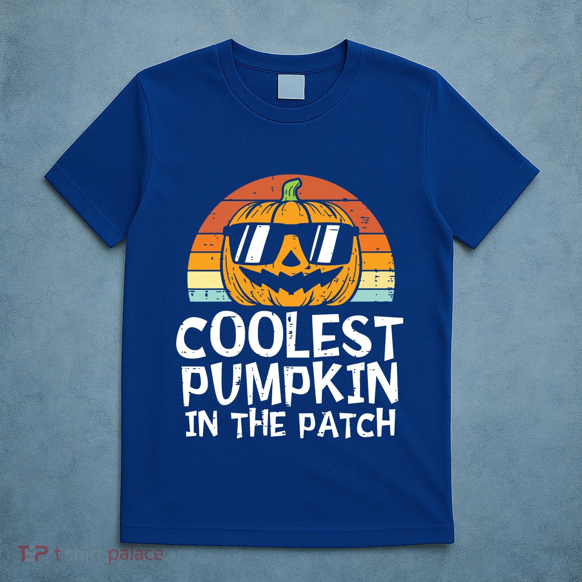 Kids Coolest Pumpkin In The Patch Boy Halloween Kids 2771 T-Shirt