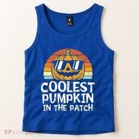 Kids Coolest Pumpkin In The Patch Boy Halloween Kids 2771 Tank Top thumb 2