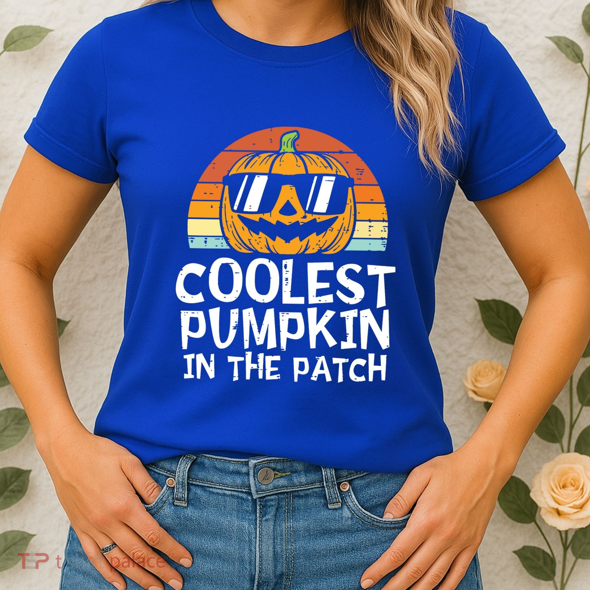 Kids Coolest Pumpkin In The Patch Boy Halloween Kids 2771 Women's T-Shirt