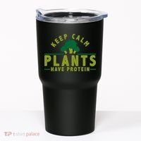 Keep Calm Plants Have Protein Tumbler thumb 0