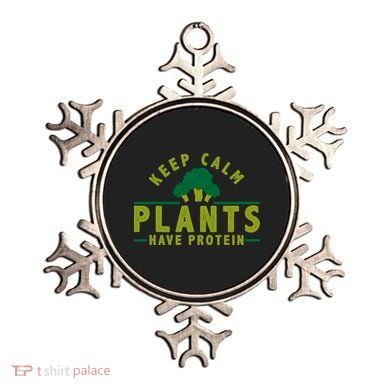 Keep Calm Plants Have Protein Ornament