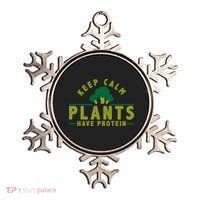 Keep Calm Plants Have Protein Ornament thumb 0