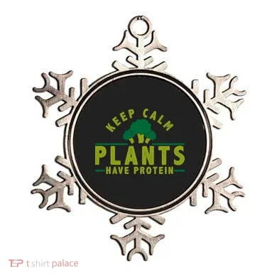 Keep Calm Plants Have Protein Ornament