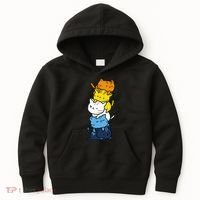 Kawaii Cat Pile Aroace Pride Flag Kids Hoodie thumb 0