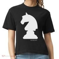 Knight Chess Piece Group Costume Chess Club Chess Board Comfort Colors Boxy T-Shirt thumb 0