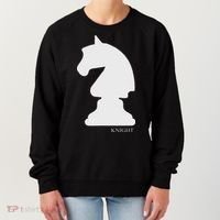 Knight Chess Piece Group Costume Chess Club Chess Board Women's Sweatshirt thumb 0