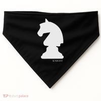 Knight Chess Piece Group Costume Chess Club Chess Board USA-Made Doggie Bandana thumb 0