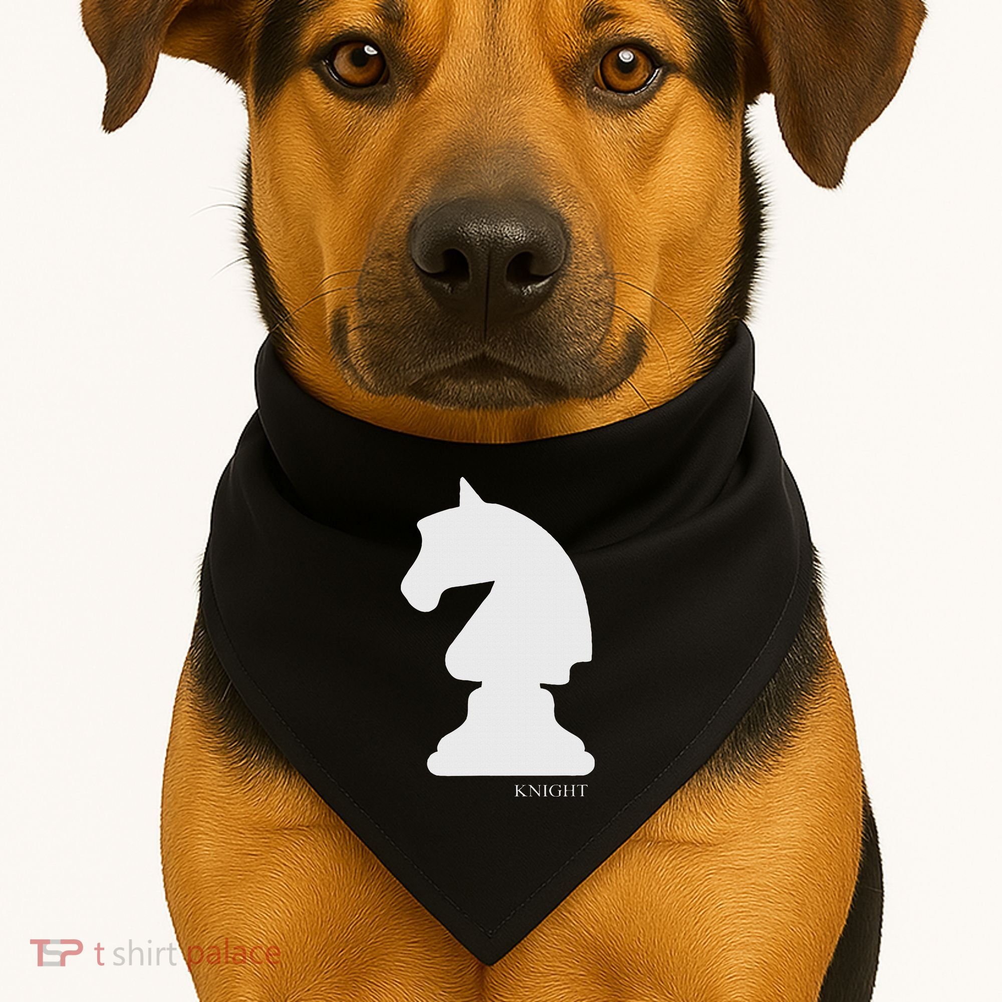 Knight Chess Piece Group Costume Chess Club Chess Board USA-Made Doggie Bandana
