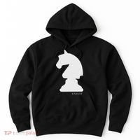 Knight Chess Piece Group Costume Chess Club Chess Board Hoodie thumb 0
