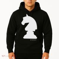 Knight Chess Piece Group Costume Chess Club Chess Board Hoodie thumb 2