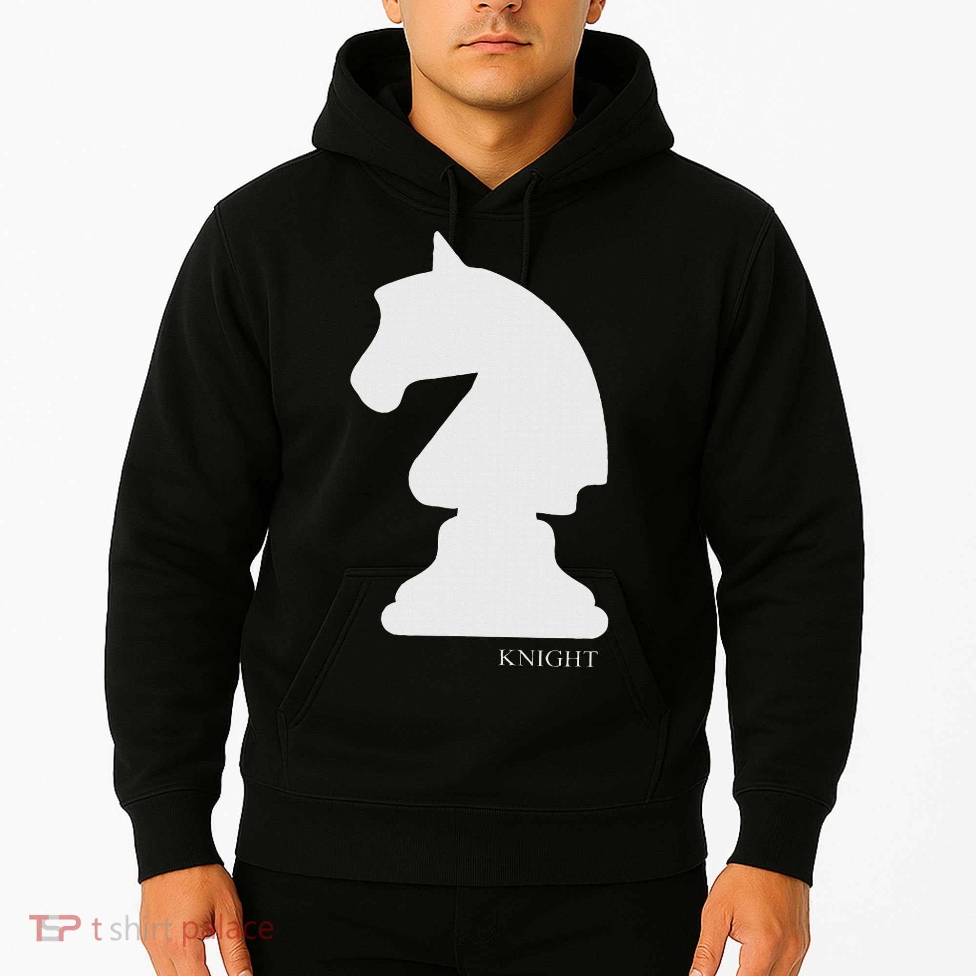 Knight Chess Piece Group Costume Chess Club Chess Board Hoodie
