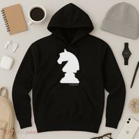 Knight Chess Piece Group Costume Chess Club Chess Board Hoodie thumb 3