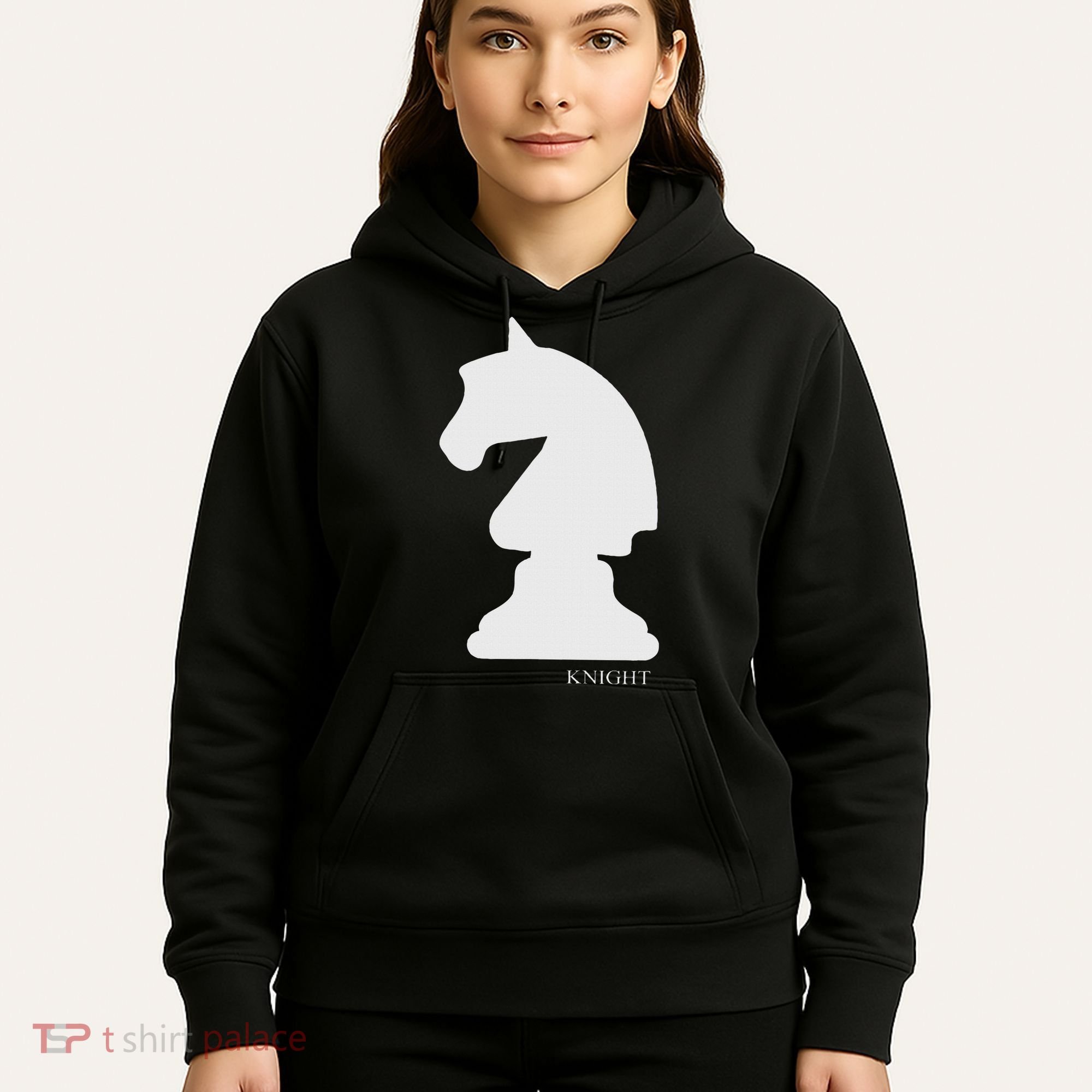 Knight Chess Piece Group Costume Chess Club Chess Board Hoodie