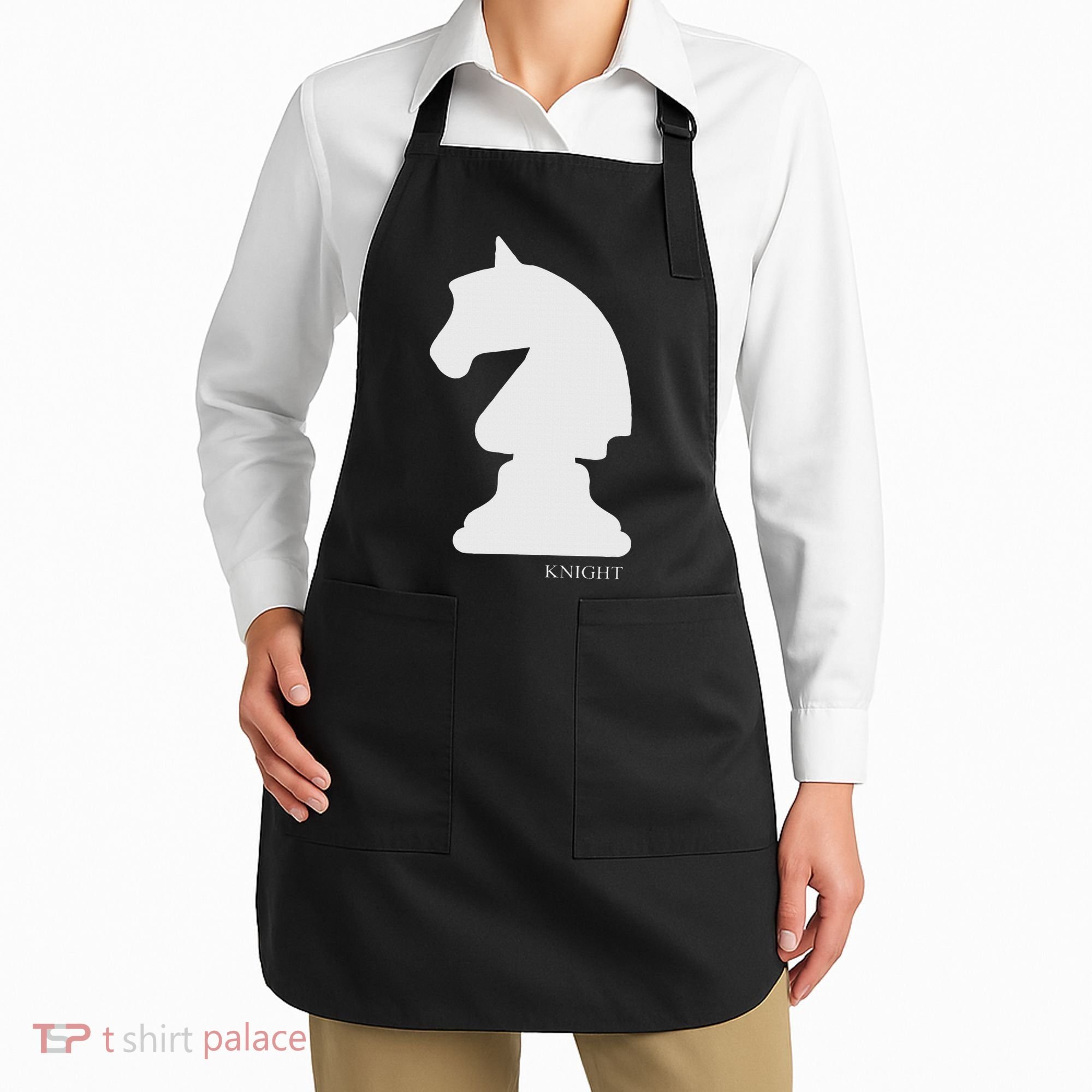 Knight Chess Piece Group Costume Chess Club Chess Board Apron