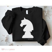 Knight Chess Piece Group Costume Chess Club Chess Board Sweatshirt thumb 2