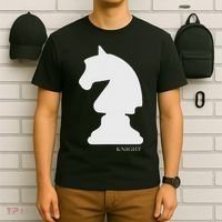 Knight Chess Piece Group Costume Chess Club Chess Board T-Shirt thumb 6