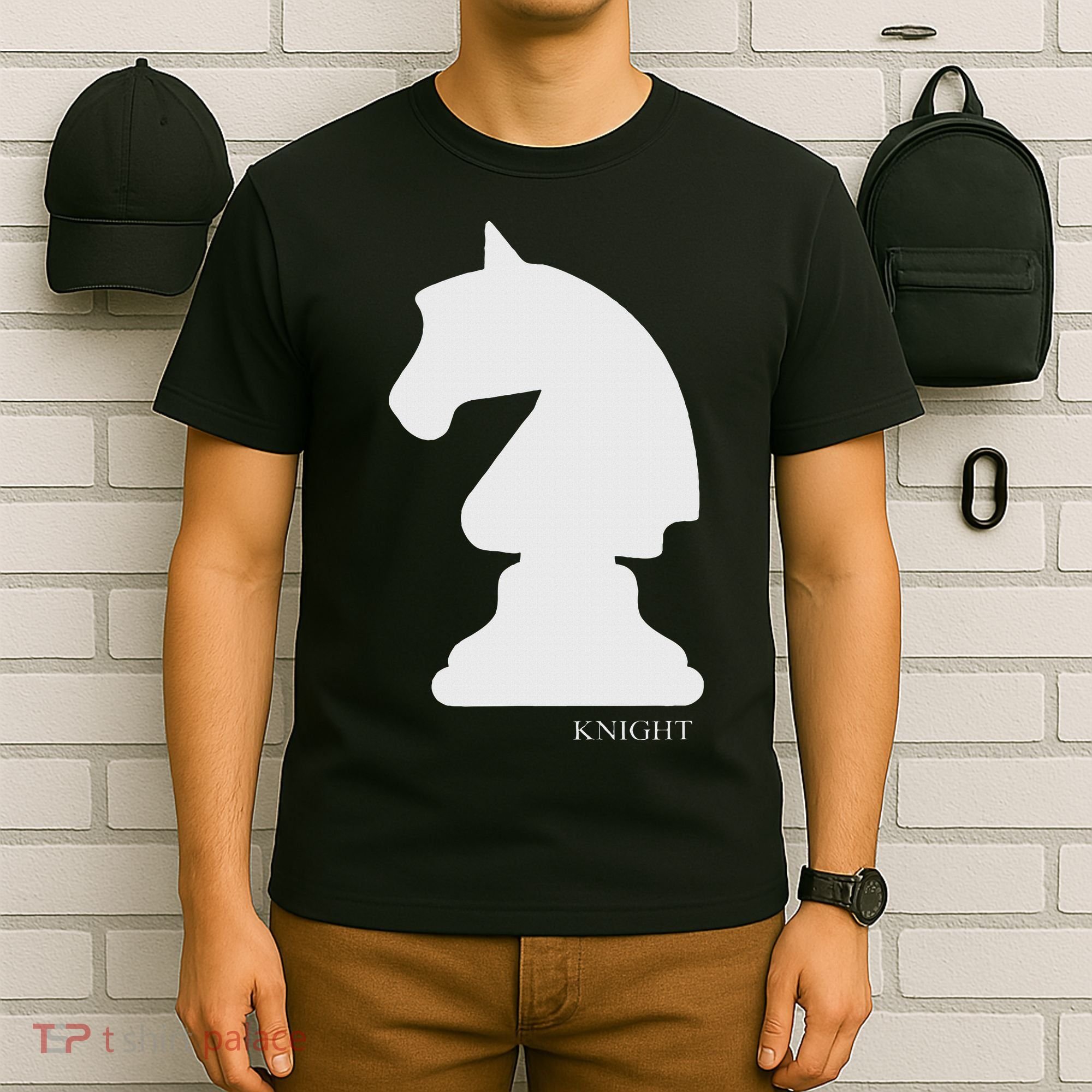 Knight Chess Piece Group Costume Chess Club Chess Board T-Shirt