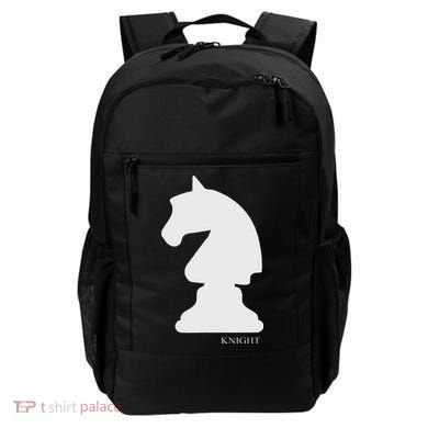 Knight Chess Piece Group Costume Chess Club Chess Board Backpack